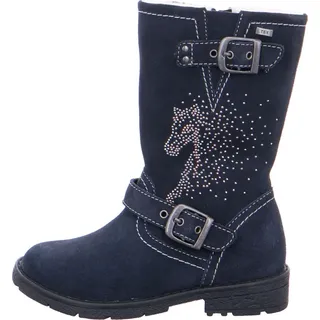 Lurchi Jungen Mädchen Heidi-tex Stiefelette, Atlantic, 28 EU