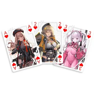 Sakami Merchandise SAKAMI Nikke - Goddess of Victory 52 Spielkarten - Poker Kartenspiel Deck Playing Cards - original & lizensiert