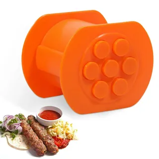 Cevapcici Presse - Cevapcici Maschine, 7 Löchern Hot Dog Maker, Manual Cevapcici Maker für Hausgemachte Würste