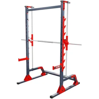 K-Sport: Smith Machine - Multipresse I erstklassiges Trainingsgerät für zu Hause I geführte Bewegung der Hantelstange - effektive & korrekte Ausführung, inkl. E-Book