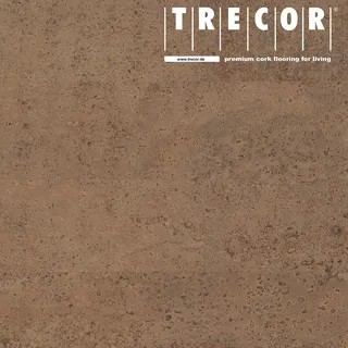TRECOR Korkboden "SIENA" - Korkfertigboden mit CLIPEX Klicksystem in 24 Farben mit Keramiklack/Antiscratch Oberfläche lieferbar - Format: 900 x 300 x 10 mm (braun)
