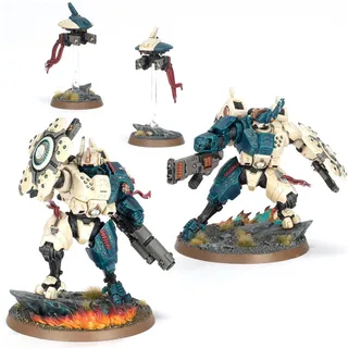 Games Workshop Warhammer 40k - T'au Empire Les Lances Jumelles (Kunststoff)