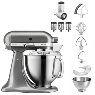 5KSM185PS Medallion Silber Beginnerset