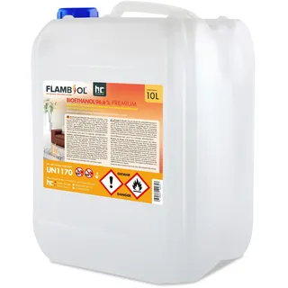 Höfer Chemie Flambiol Bioethanol 96,6% Premium 10 l 2 St.