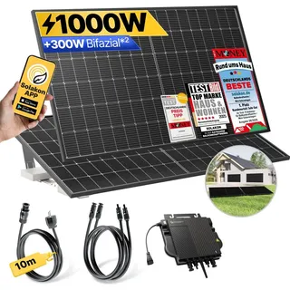 1000W10 m Kabel + Gartenhalterung