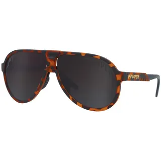 Pit Viper The Jethawk Polarized Sonnenbrille (Größe REGULAR, braun)