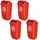 50 L rot 4 St.