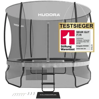 Hudora Fantastic 400V 300 cm inkl. Sicherheitsleiter und Netz grau