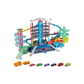 Super City Garage + 6 Vehicles