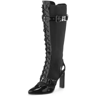LASCANA BELLE AFFAIRE High-Heel-Stiefel Damen schwarz Gr.38