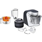 Bosch Küchenmaschine StartLine MUM50123, 800W, Patisserie-Set und Mixer, 3,9 Liter, anthrazit