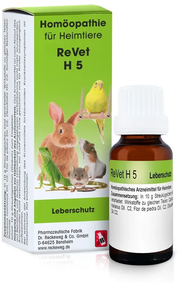REVET H 5 Globuli f.Heimtiere 10 g