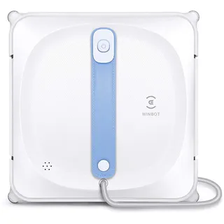 ECOVACS WINBOT 920 (Neuheit 2021): Intelligenter Fensterputzroboter mit Sicherheitssystem, Smartphone-Steuerung via App, tragbarer Aufbewahrungstasche für Fensterputzer Roboter, Fensterreiniger, weiss