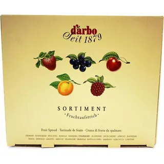 Darbo Fruchtaufstrich Sortiment 100 x 25 g Portionspackungen