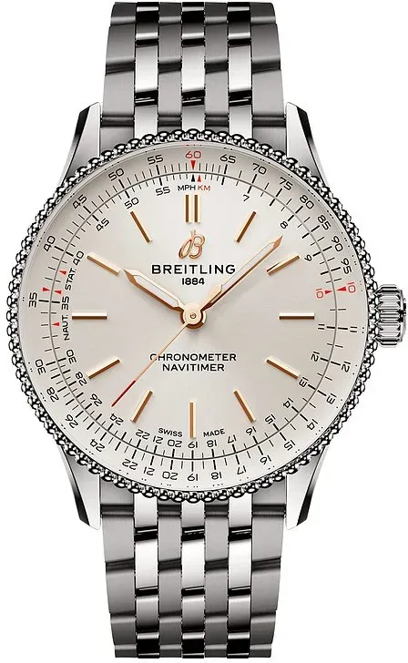 Breitling Damenuhr Navitimer Automatic 36 A17327211G1A1 - silber