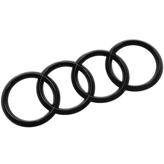 Audi 8S0071801 Zeichen Ringe Black Edition Emblem Blackline Logo Schwarz