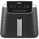 Ninja PRO Air Fryer Heißluftfritteuse, 4,7L Airfryer, Einzelkorb-Heißluftfritteuse, 4-in-1, für 1-2 Portionen, Digital, Kochen aus dem Gefrorenen, Antihaft-Schublade & Crisper Korb, Schwarz AF140EU