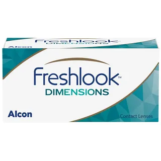 Alcon FreshLook Dimensions Sea Green Monatslinsen weich, 6 Stück/BC 8.6 mm/DIA 14.5 / -4.75 Dioptrien