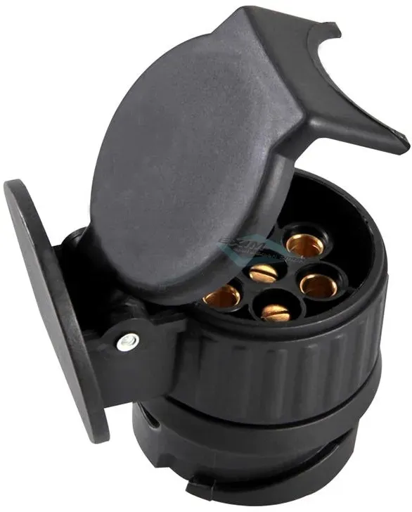 Kurzadapter von 13 auf 7 polig Anhänger Trailer Adapter