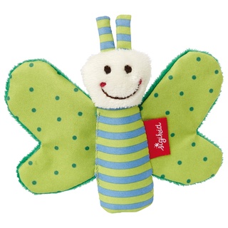 Sigikid 41179 - Greifling Schmetterling grün Kinderbunt