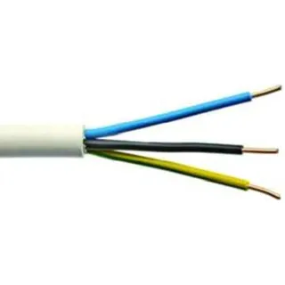 voelkner selection NYM-J 3x1,5 RG100 Mantelleitung NYM-J 3 G 1.5 mm2 Grau 100 m
