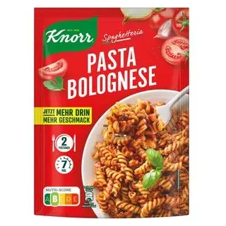 Knorr® Spaghetteria PASTA BOLOGNESE Fertiggericht 1x 2 Portionen