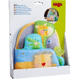HABA Stoffbuch Wilde Tiere
