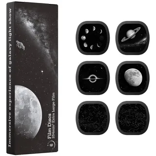 Ainael Galaxy Projektor Disc – Ultra HD Projektionsscheibe, kompatibel mit Ainael Galaxy Projektor und SKE-TKQ01 & BL-DQY02 (Pro Version), 6er Set