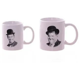 Eaglemoss Publications Ltd Tasse Dick & Doof 2er Set (Laurel & Hardy)