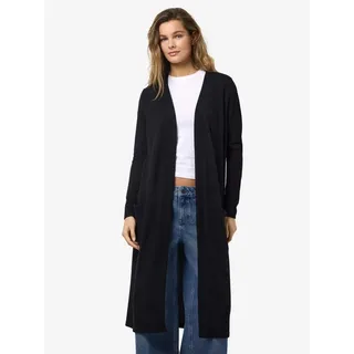 Noisy May Cardigan »NMCITY L/S LONG CARDIGAN NOOS«, schwarz