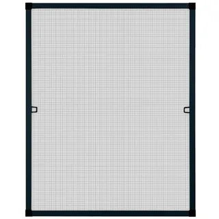 APANA Fliegengitter mit Aluminiumrahmen 40 x 60 cm Anthrazit