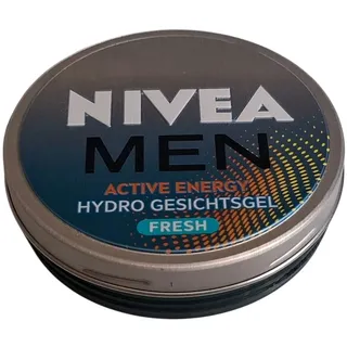 75ml Nivea MEN Active Energy Hydro Gesichtsgel 24h Fresh Textur Wasserminze