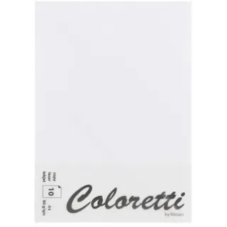 RÖSSLER Coloretti A4, weiß, 10 Blatt