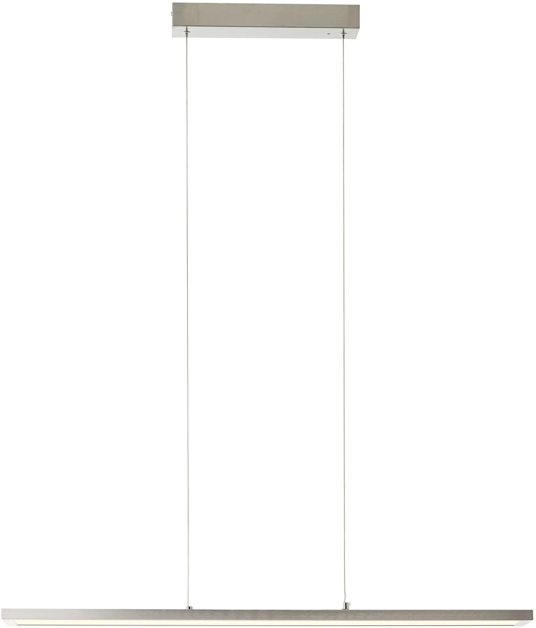Brilliant LED Pendelleuchte Smooth WIZ nickel eloxiert 30W CCT dimmbar per App s...