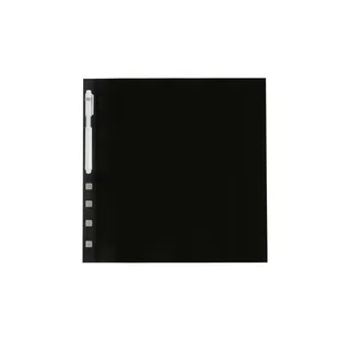 PROART Memoboard Schwarz ¦ schwarz ¦ Maße (cm): B: 30 H: 30