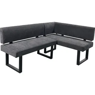 byLIVING Eckbank VANCOUVER, Breite 182 cm, anthrazit