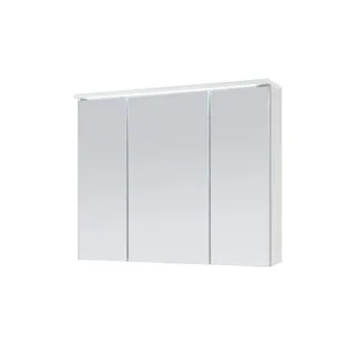 Bega BBK Spiegelschrank TWO, Weiß matt - B 80 cm - mit LED-Beleuchtung