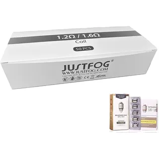 Justfog Resistance Q16 / Q16 PRO / P16A / Series14-1,6 OHM(Box mit 50 Stück - 10 Packungen mit 5 Stück)