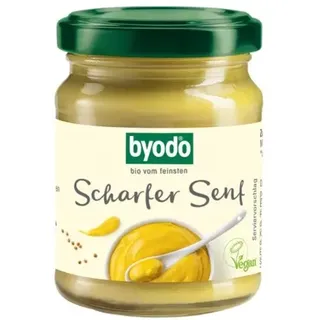 Byodo Scharfer Senf (extra scharf) bio 125ml
