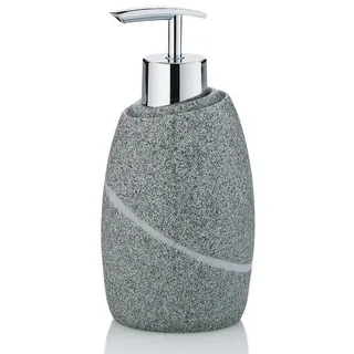 Seifenspender Talus Polyresin grau