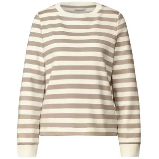 STREET ONE Sweatshirt in safari beige 42