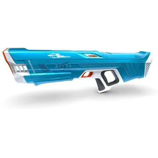 Spyra SpyraThreeTM elektrische Wasserspritzpistole, automatisches Aufladen, 3 Spielmodi, LED-Schuss- & Batterieanzeige, 15m Reichweite, Premium-Sommerspielzeug (blau)