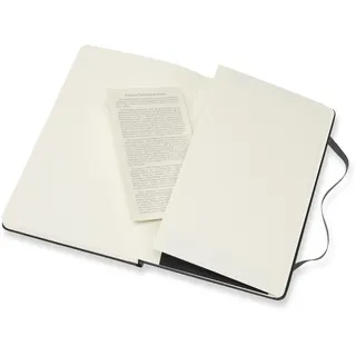 Moleskine Aquarell Notizbuch Large/A5, 200G-Aquarellpapier, Hard Cover, Schwarz
