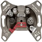 Axing BSD 960-10N, R/TV+SAT, Grau, CE, 68 mm, 39 mm, 68 mm