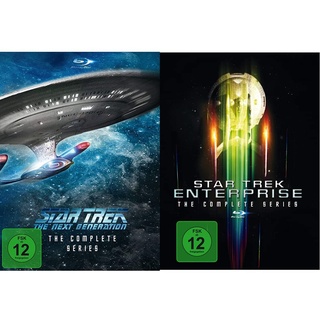 Star Trek - The Next Generation (The Complete Series) [Blu-ray] & Star Trek - Enterprise - Complete Boxset [Blu-ray]