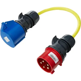 Victron Energy Victron Energy, SHP307700300 32A/3 auf einphasigen CEE-Stecker 5P/CEE-Kupplung 3P Adapterkabel