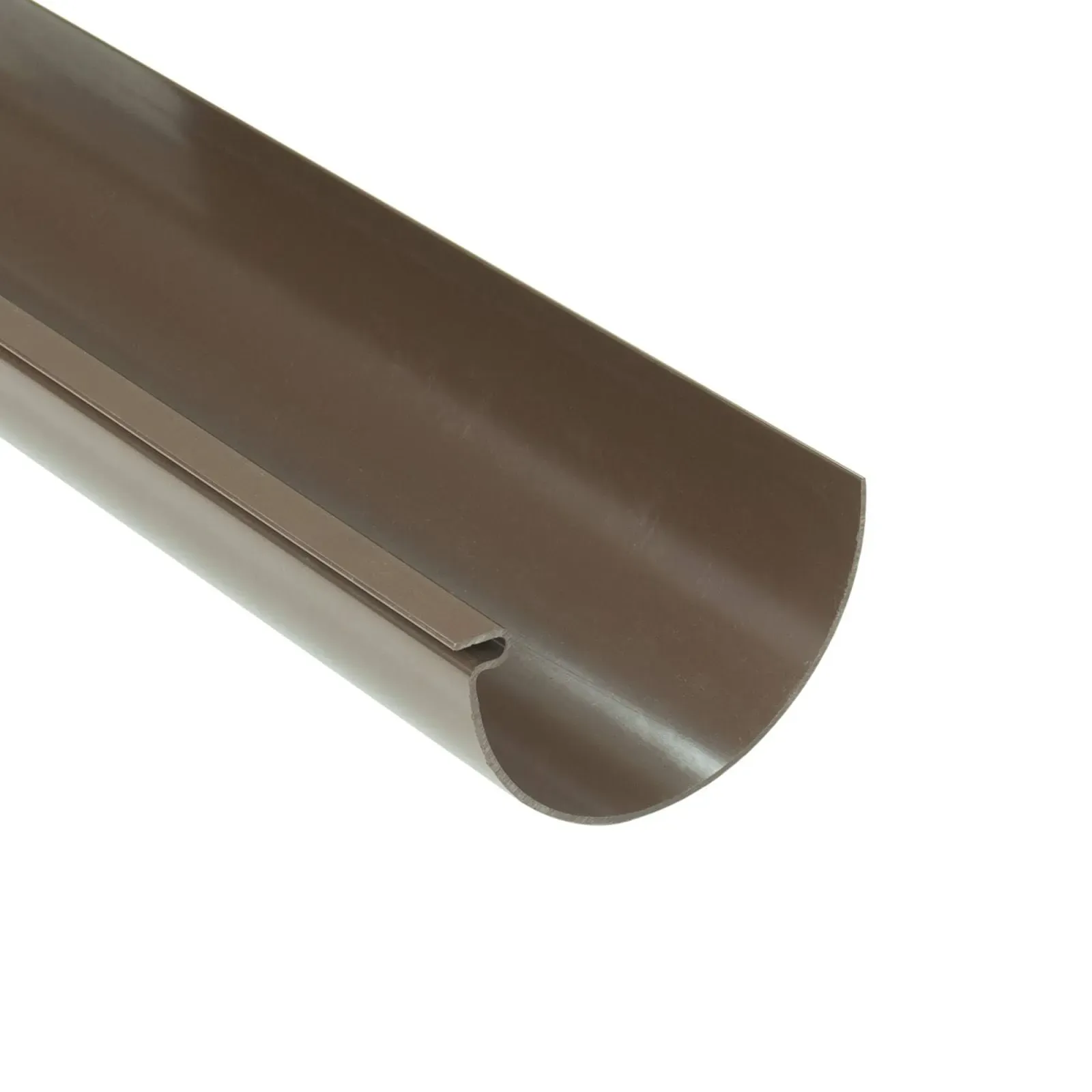 Dachrinne | PVC | Ø 150 mm | Farbe Braun | Länge 4,00 m