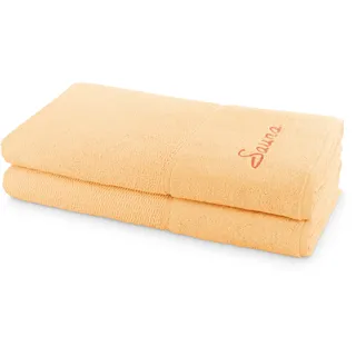 for frottana, Frotteewäsche, Pearl 2er Set Sauna (51 x 29 cm)