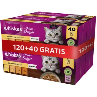 Whiskas Adult Poultry Flavours 40 x 85 g