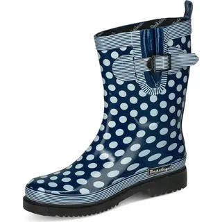 Damen Regenstiefel Dorin-K blau/weiß Gr. 38